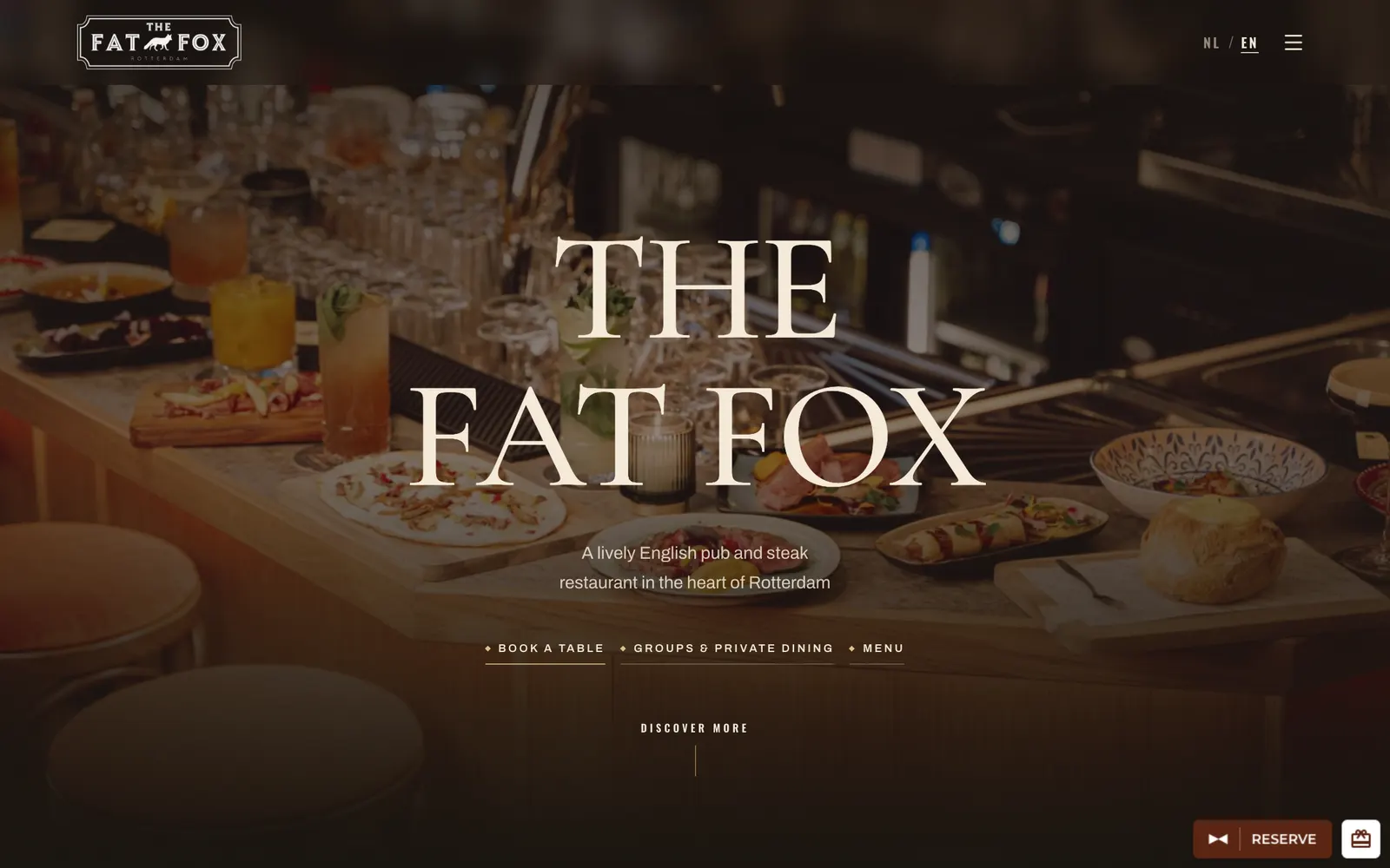The Fat Fox, desktop